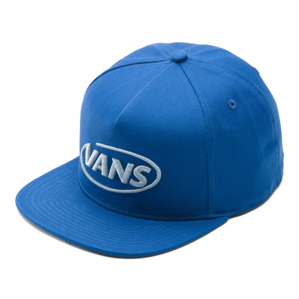 Vans Hi Def Snapback Hatt Herr Blå | 64015TFPQ