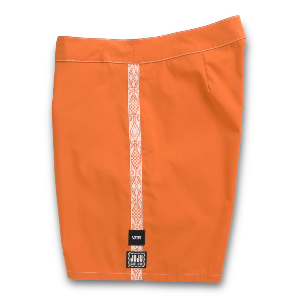 Vans JUJU Club 17 Shorts Herr Orange | 87531ENKV