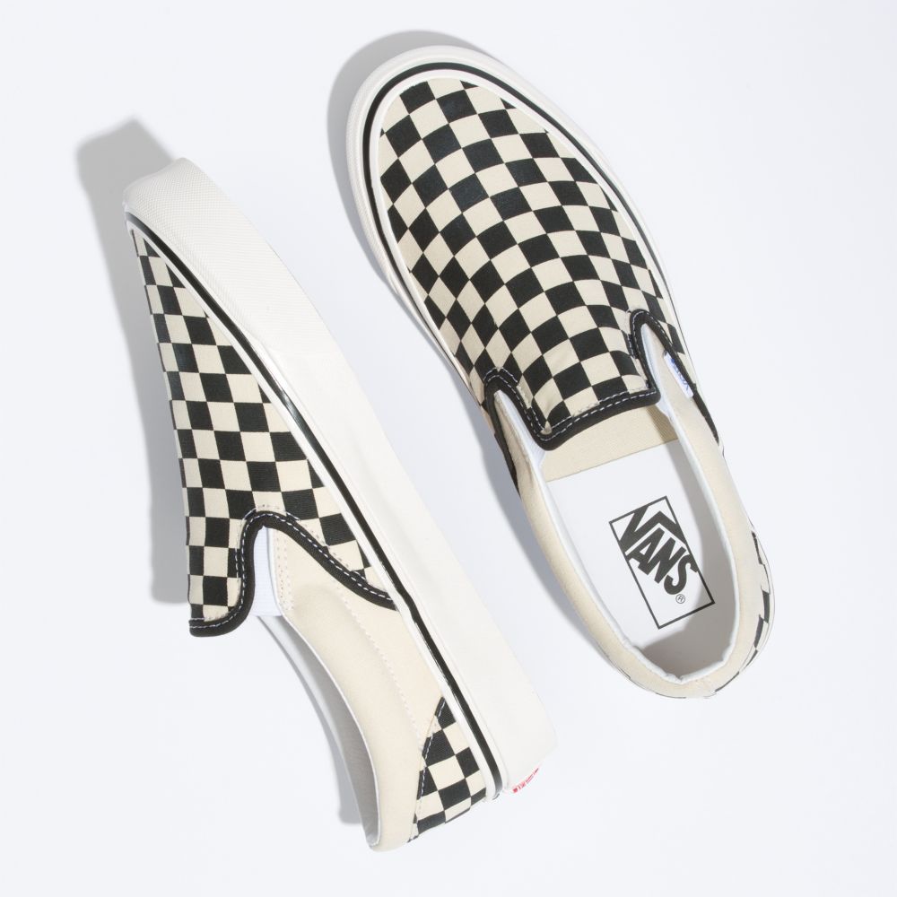 Vans Klassiska 98 Dx Classic Dam Svarta Vita | 90267RTDJ