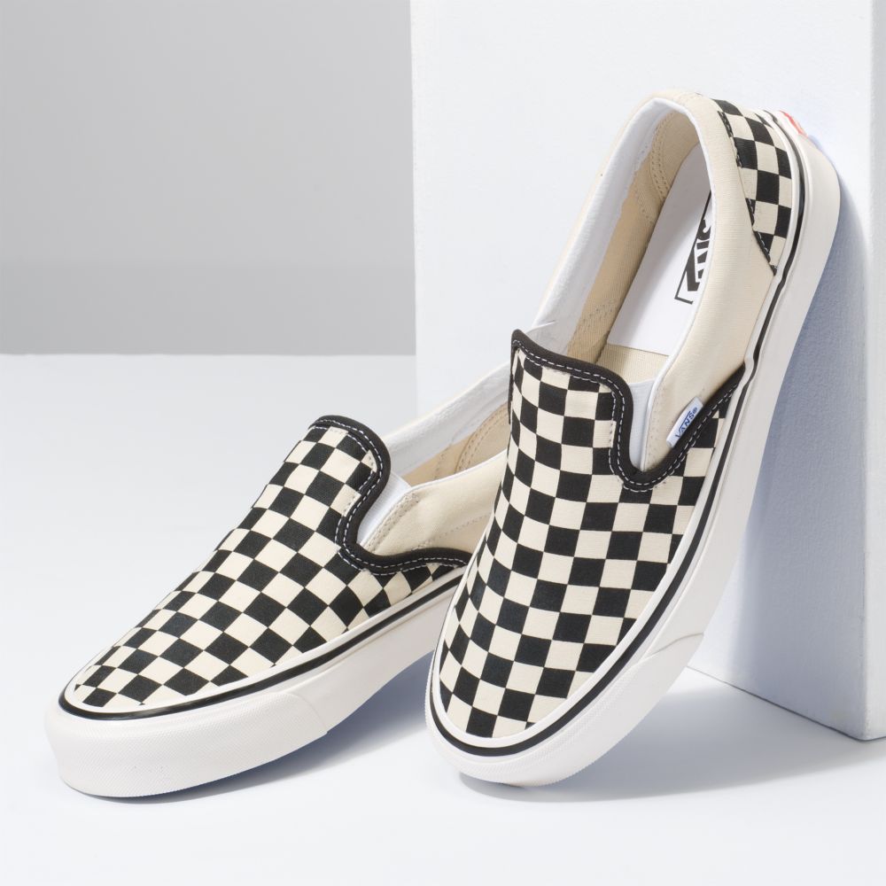 Vans Klassiska 98 Dx Classic Dam Svarta Vita | 90267RTDJ