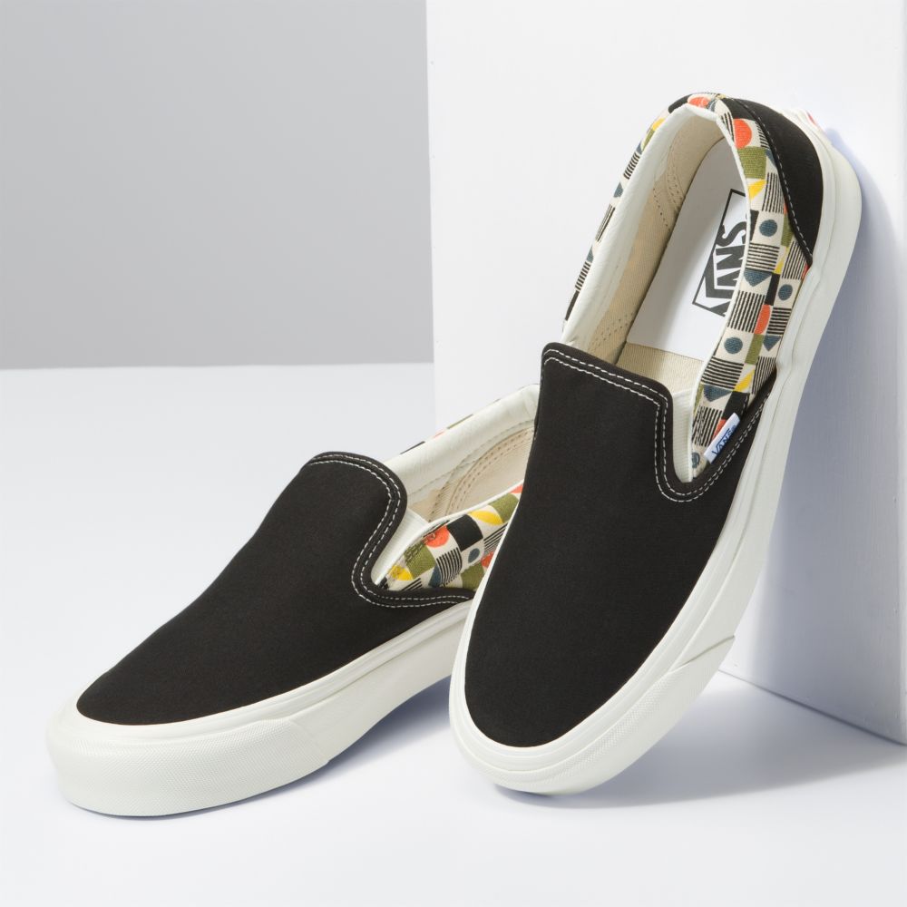 Vans Klassiska 98 Dx Classic Herr Svarta Vita | 84059DCVX