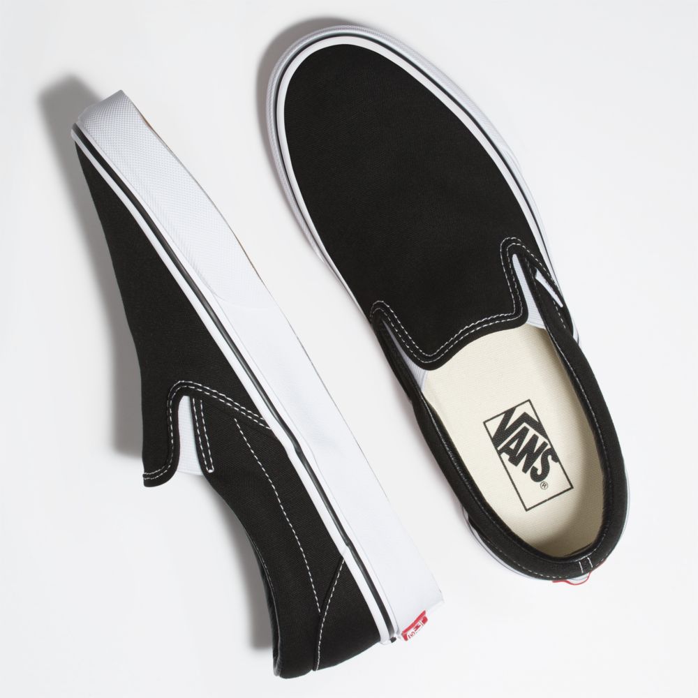 Vans Klassiska Breda Classic Dam Svarta | 81702KMEY