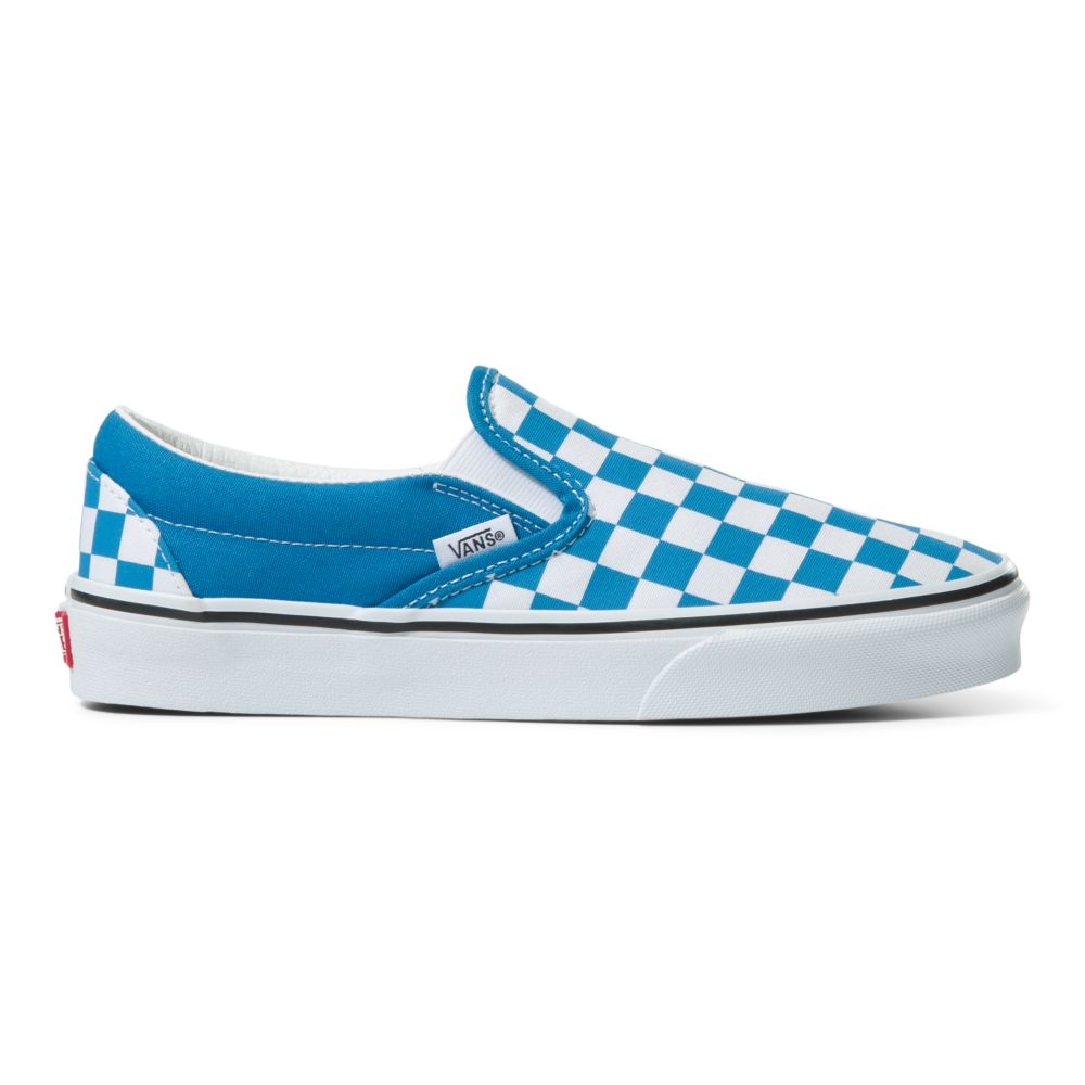 Vans Klassiska Classic Dam Blå | 35497QMXK