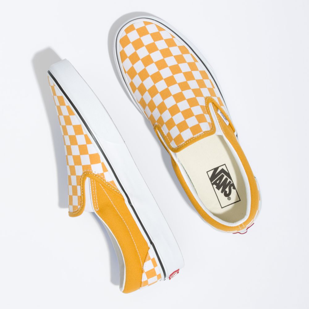 Vans Klassiska Classic Dam Gula | 13576KPYC