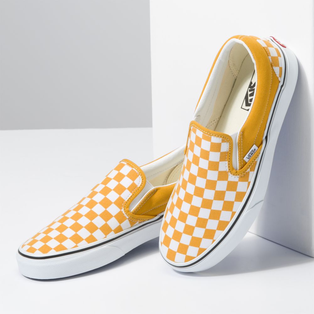 Vans Klassiska Classic Dam Gula | 13576KPYC