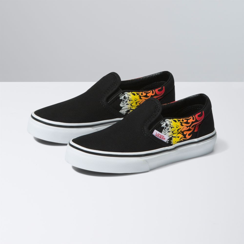 Vans Klassiska Classic Dam Röda Svarta | 89546XDGK