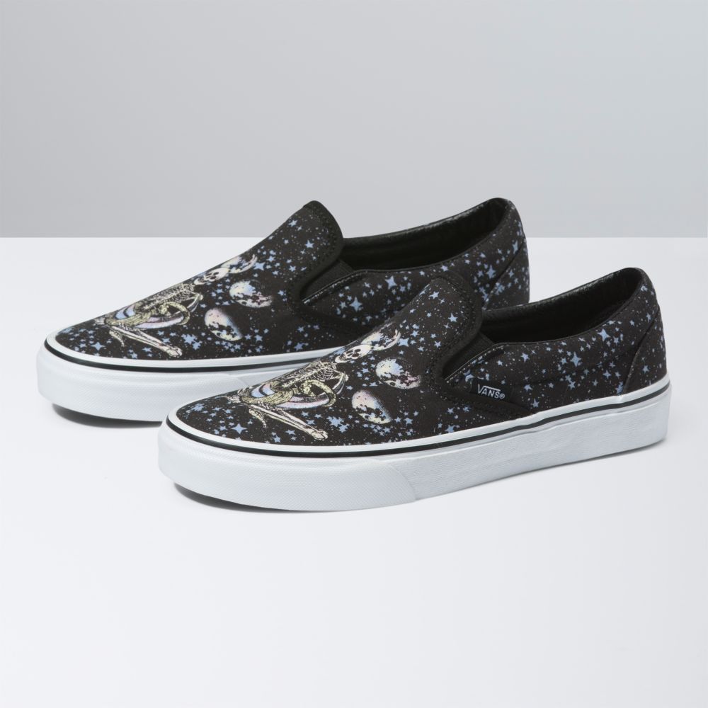 Vans Klassiska Classic Dam Svarta Olika Färger | 50426SMPG