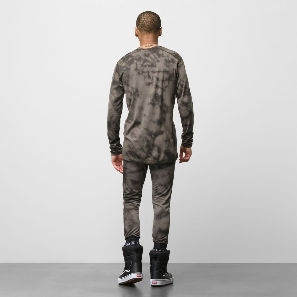 Vans Klassiska Merino Base Layer Sweatpants Herr Svarta | 10743ETIH