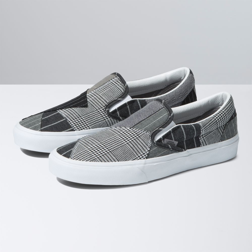 Vans Klassiska Patchwork Classic Herr Grå | 24968QNAY