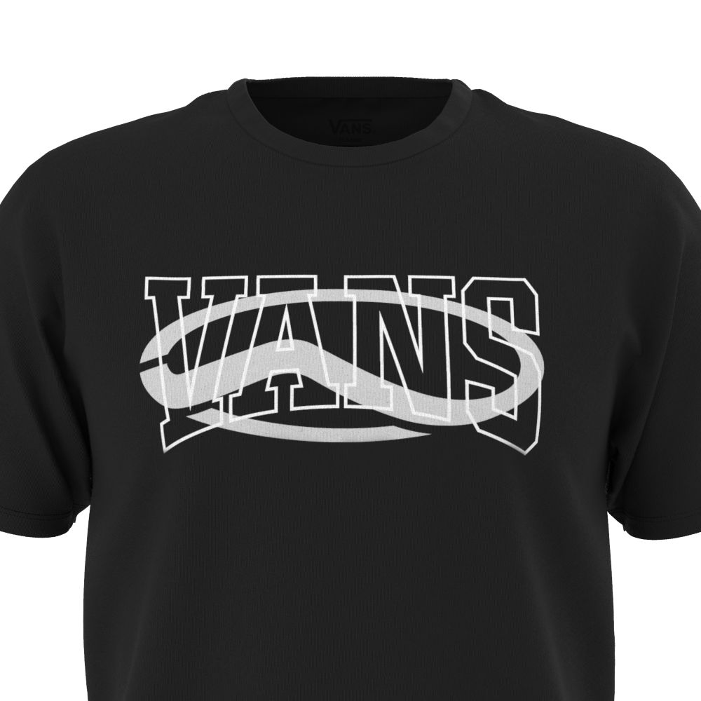 Vans Klassiska Sport T-shirt Herr Svarta | 05129RBYU