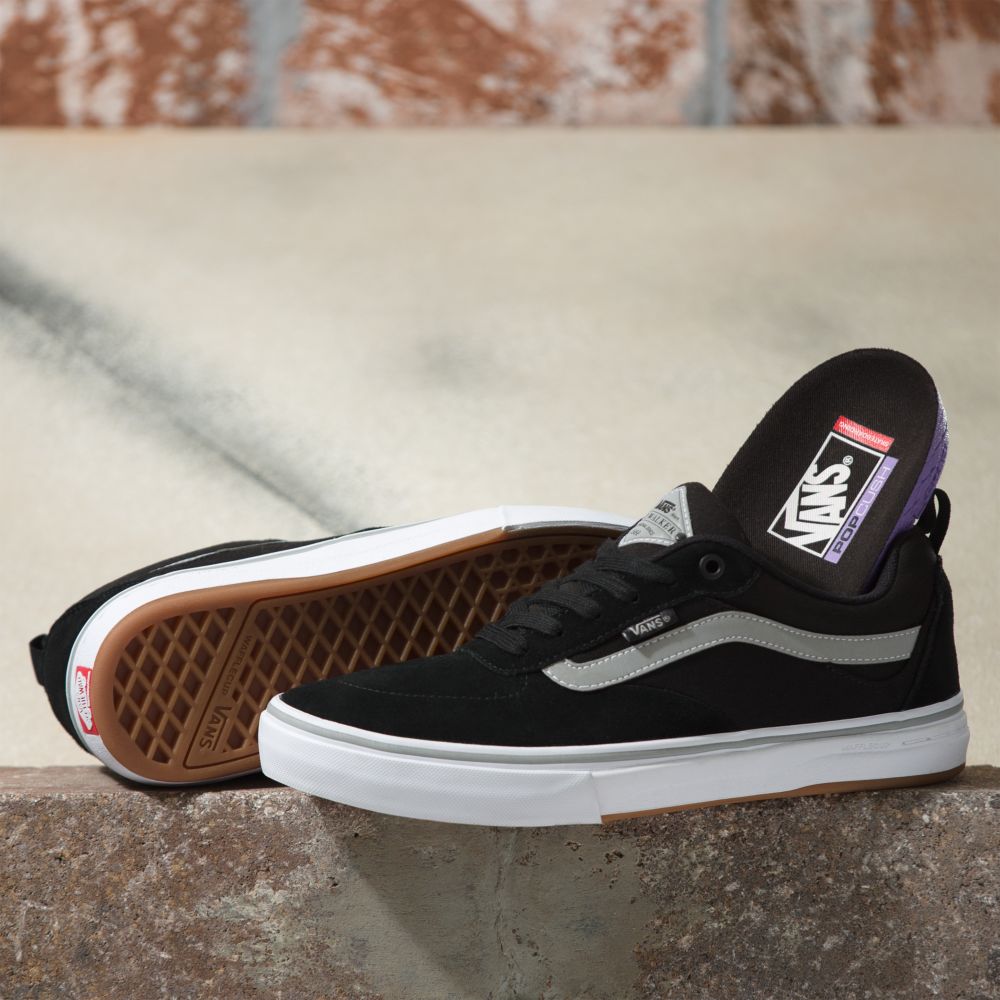 Vans Kyle Walker Skateskor Herr Svarta | 75086LEZU