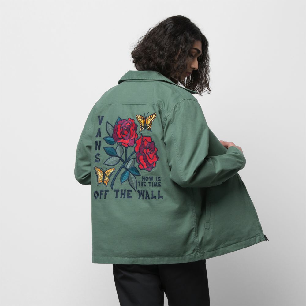 Vans Logan Station Hoodie Herr Gröna | 62950QMBJ