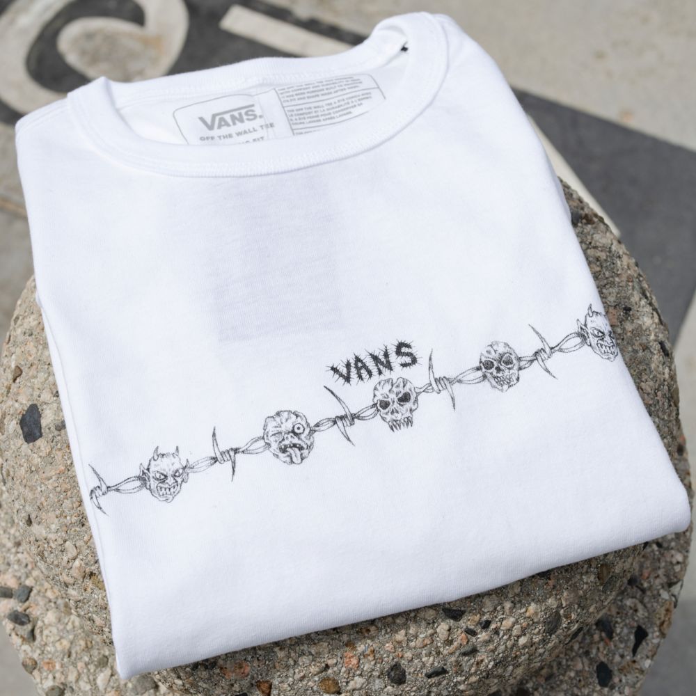 Vans Mike Gigliotti Off The Wall T-shirt Dam Vita | 72908IXZF