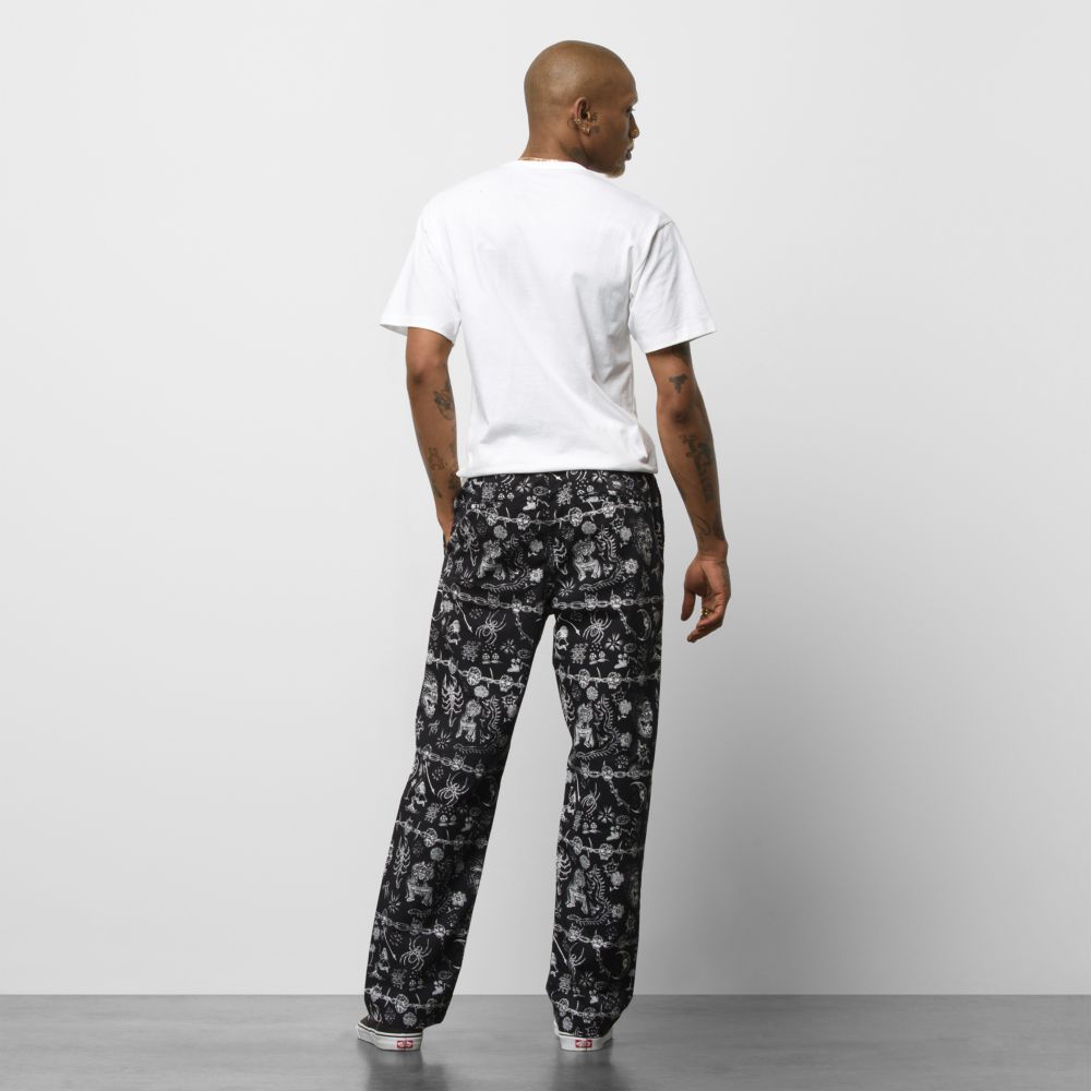 Vans Mike Gigliotti Range Loose Tapered Sweatpants Herr Svarta | 38952CVZA