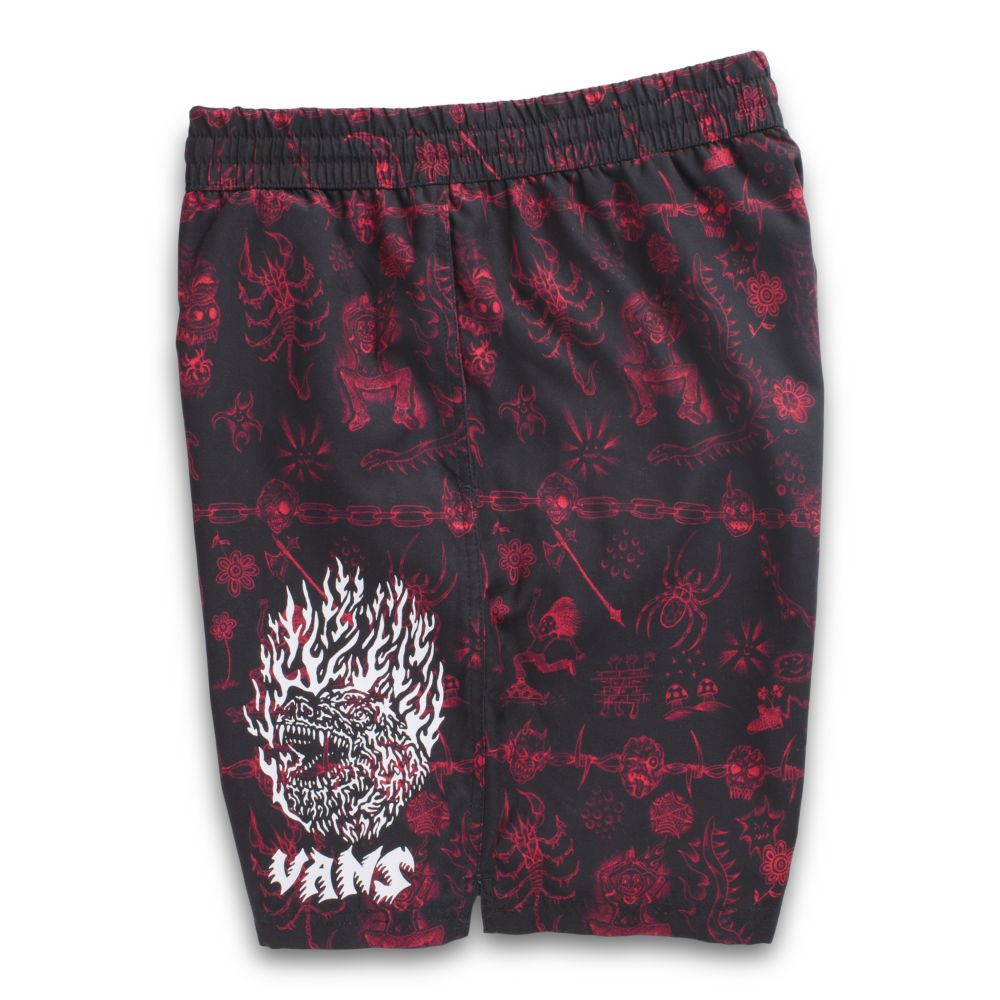 Vans Mike Gigliotti Volley Shorts Herr Svarta | 75128AEZN