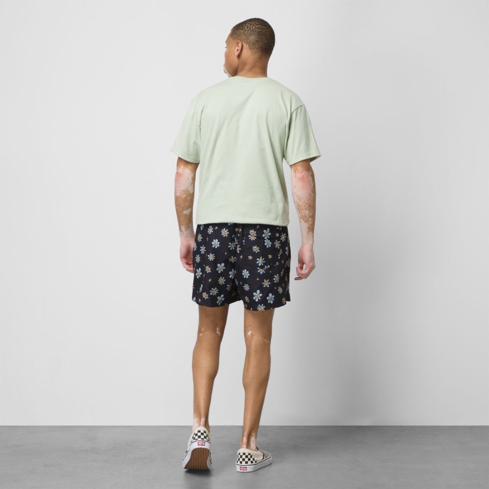 Vans Mixed 16 Volley Shorts Herr Svarta Olika Färger | 54196QEPV