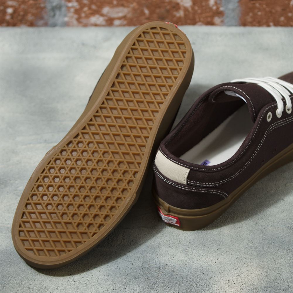 Vans Mocka Gum Chukka Low Skateskor Dam Choklad | 78265IOYP