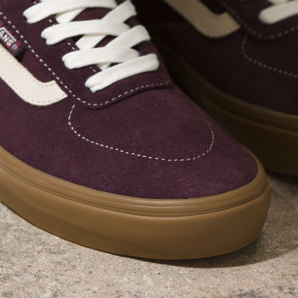 Vans Mocka Gum Kyle Walker Skateskor Dam Vinröda | 01342NJMU