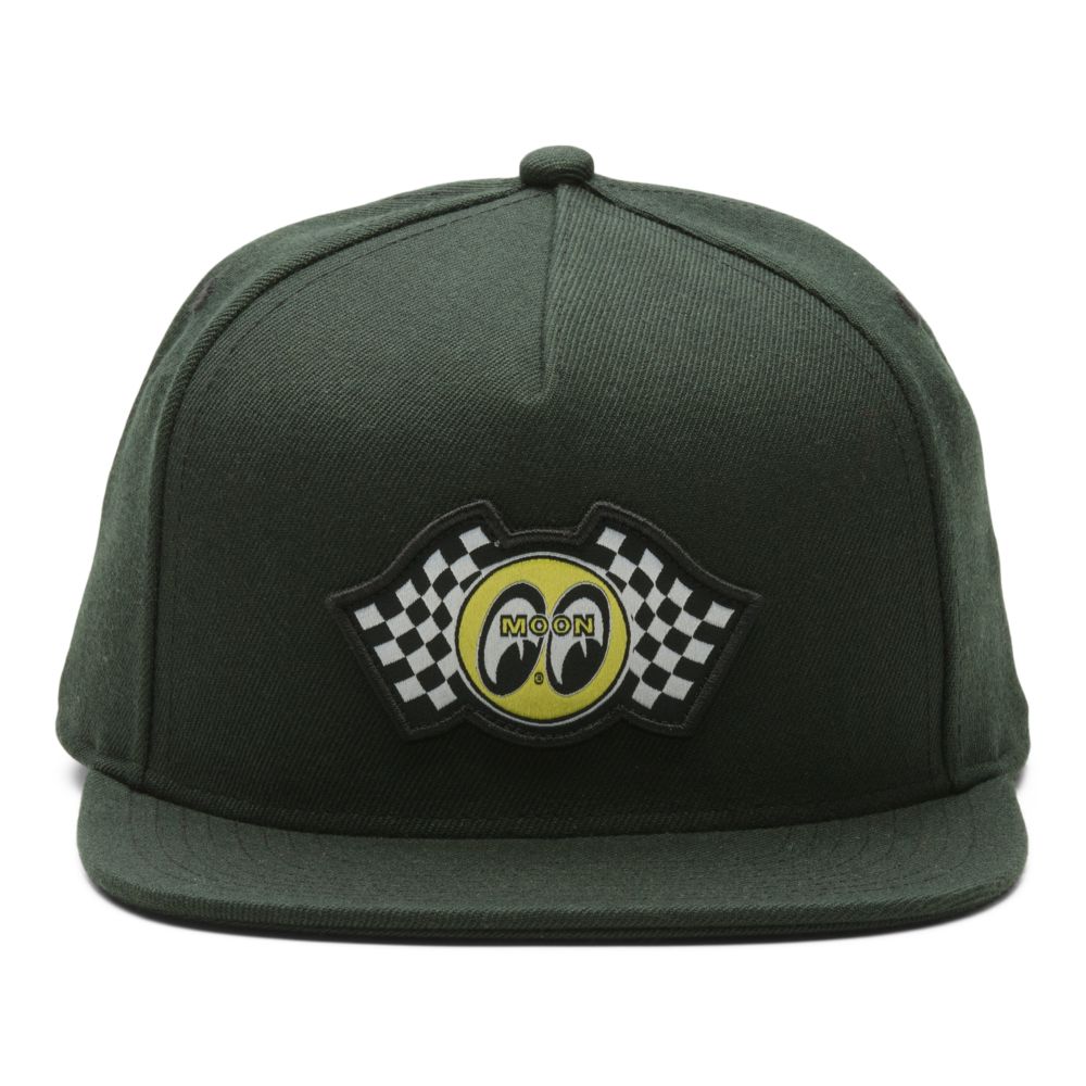 Vans Mooneyes Snapback Hatt Herr Svarta | 76309RVNT