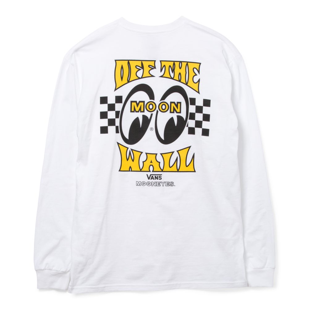 Vans Mooneyes T-shirt Dam Vita | 35079XZYF