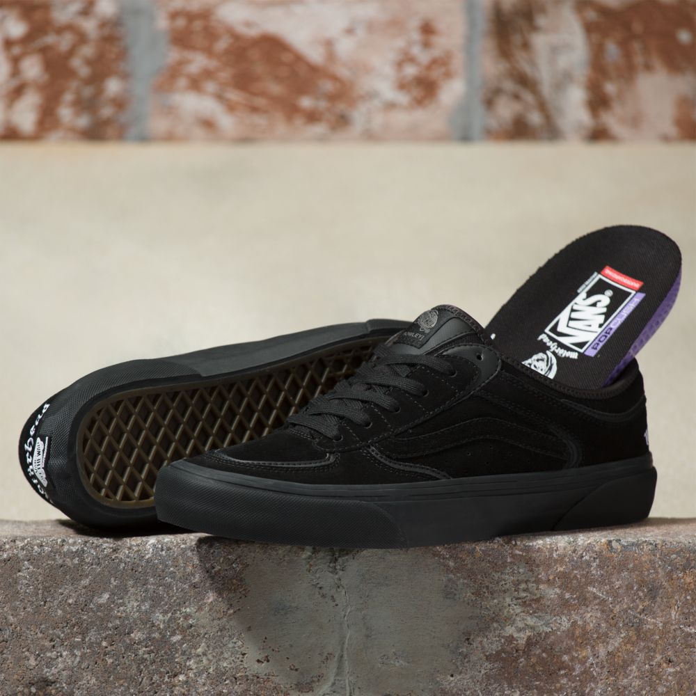 Vans Motorhead Rowley Skateskor Dam Svarta Svarta | 18250CRUY