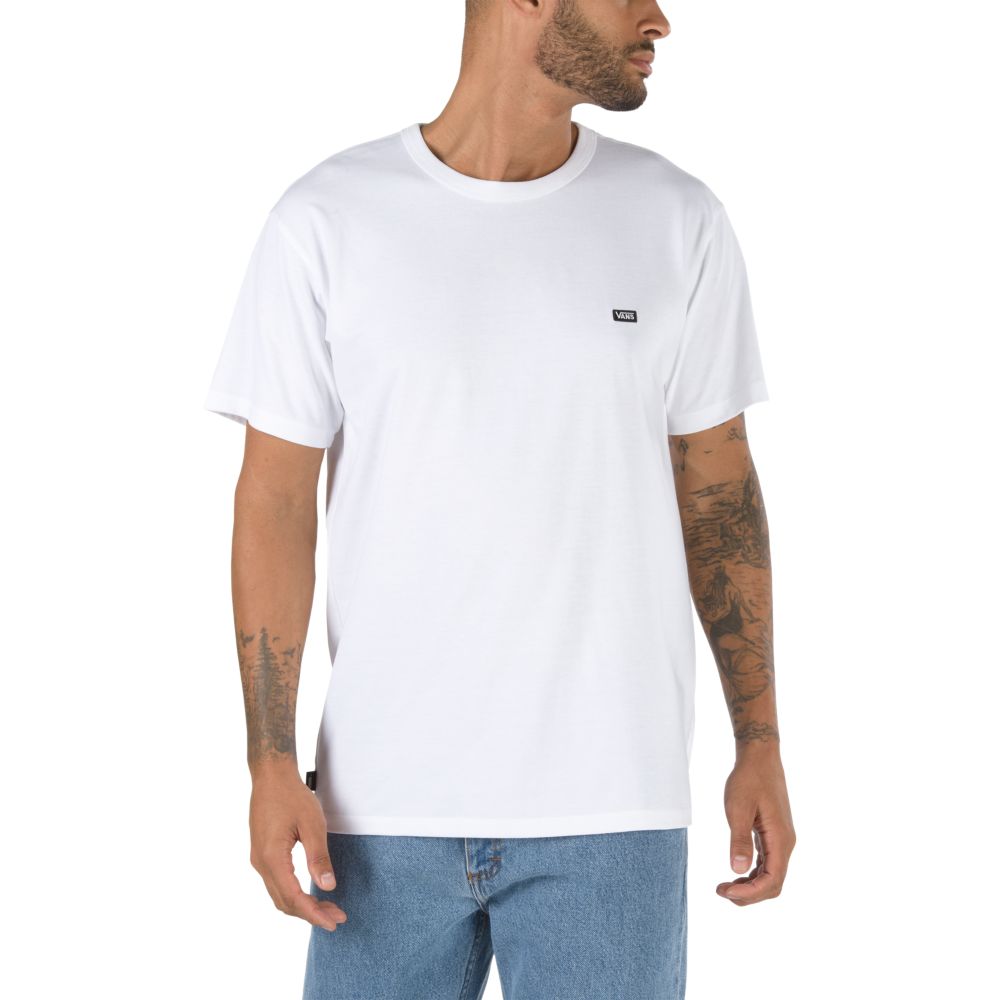 Vans Off The Wall Klassiska T-shirt Dam Vita | 20374CNZD