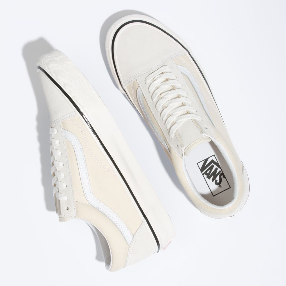 Vans Old Skool 36 DX Classic Dam Vita | 96738AQPM