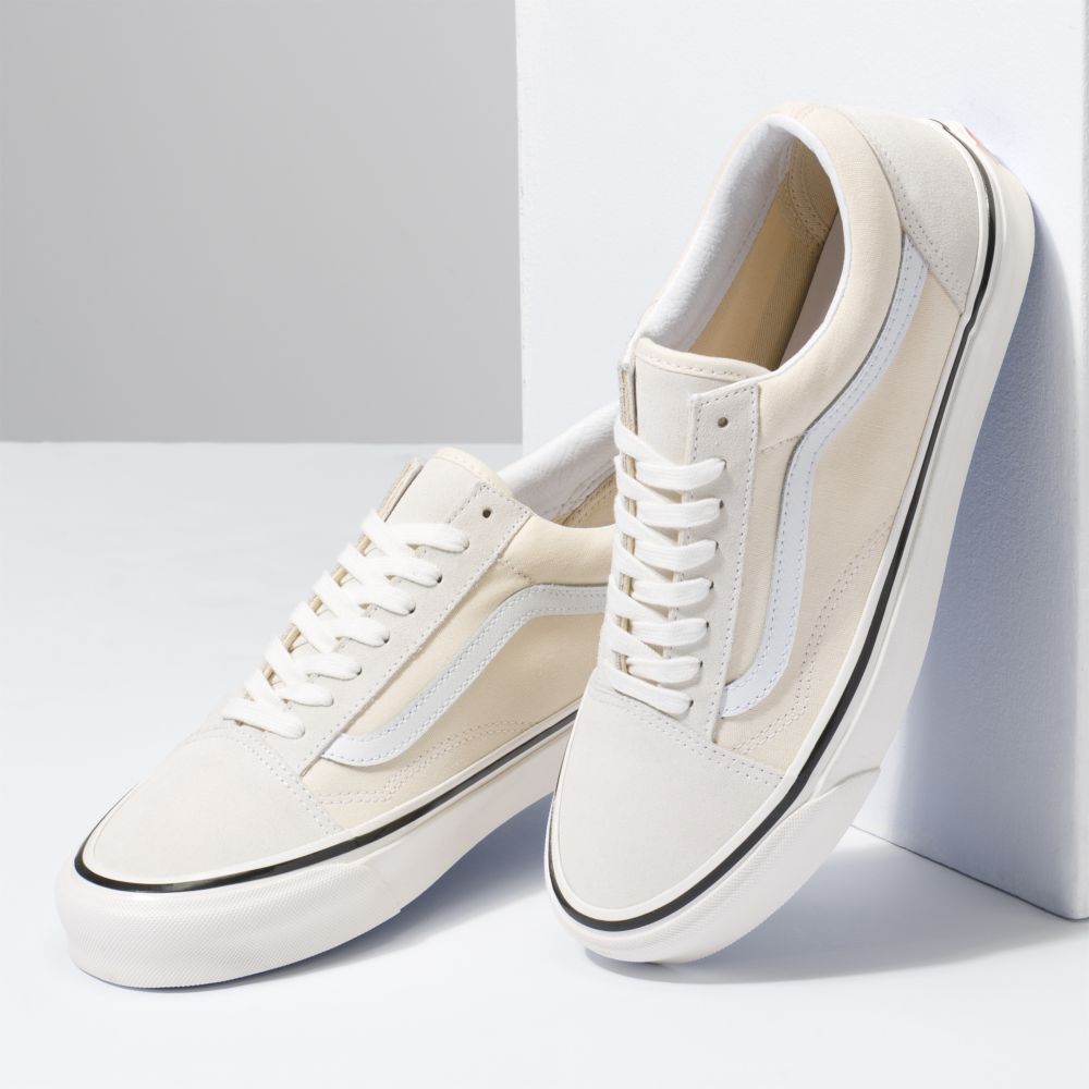 Vans Old Skool 36 DX Classic Dam Vita | 96738AQPM