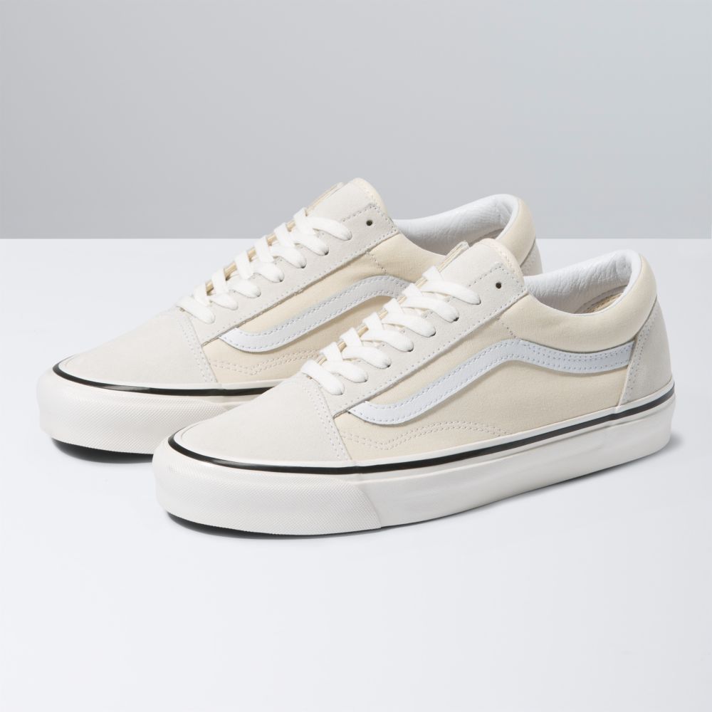 Vans Old Skool 36 DX Classic Dam Vita | 96738AQPM