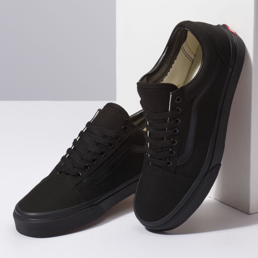 Vans Old Skool Breda Classic Dam Svarta Svarta | 89176VENZ