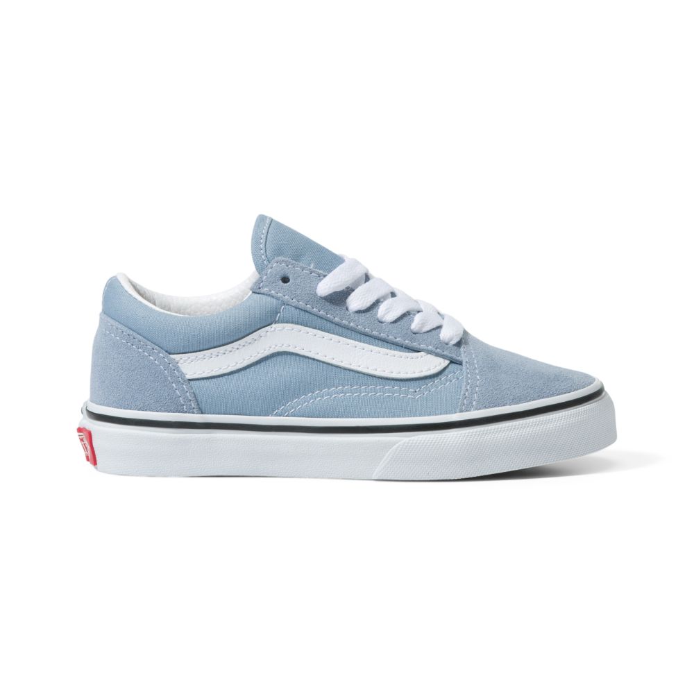 Vans Old Skool Classic Barn Blå | 17840LFAJ