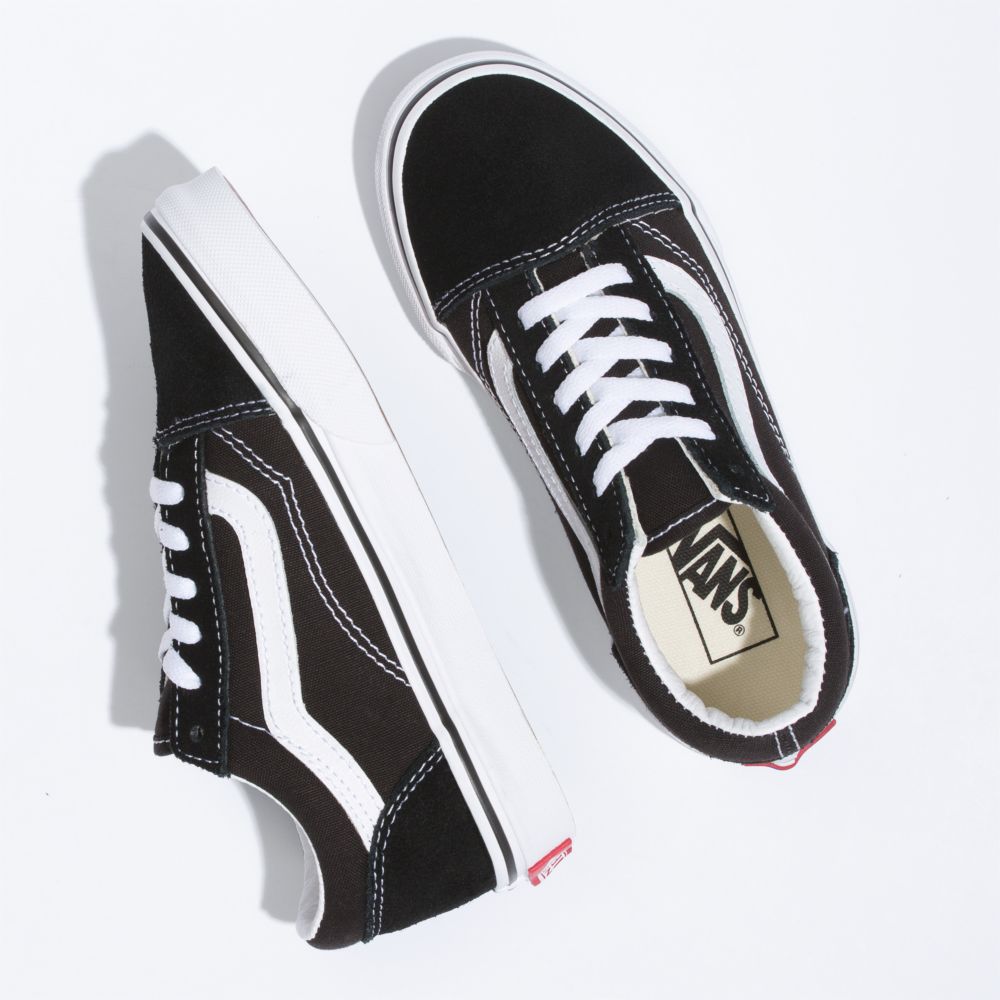 Vans Old Skool Classic Barn Svarta | 74310LWCM