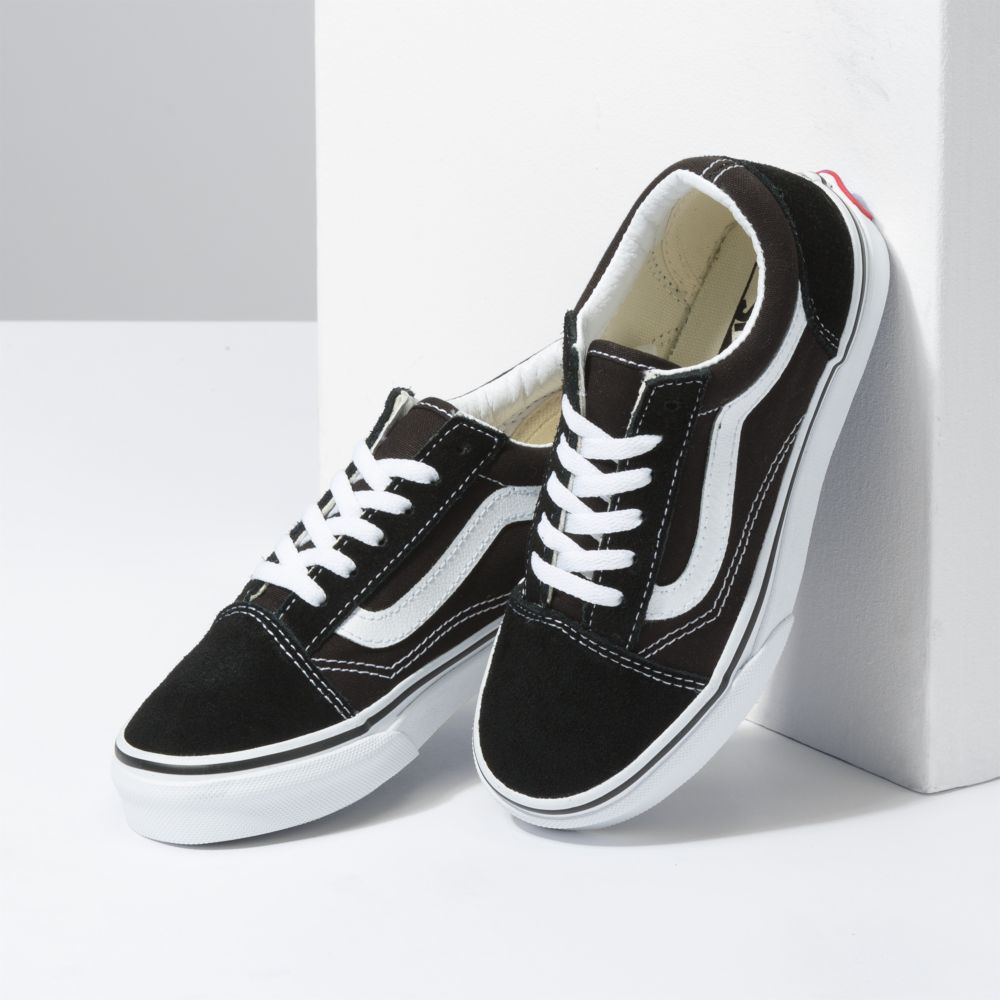 Vans Old Skool Classic Barn Svarta | 74310LWCM