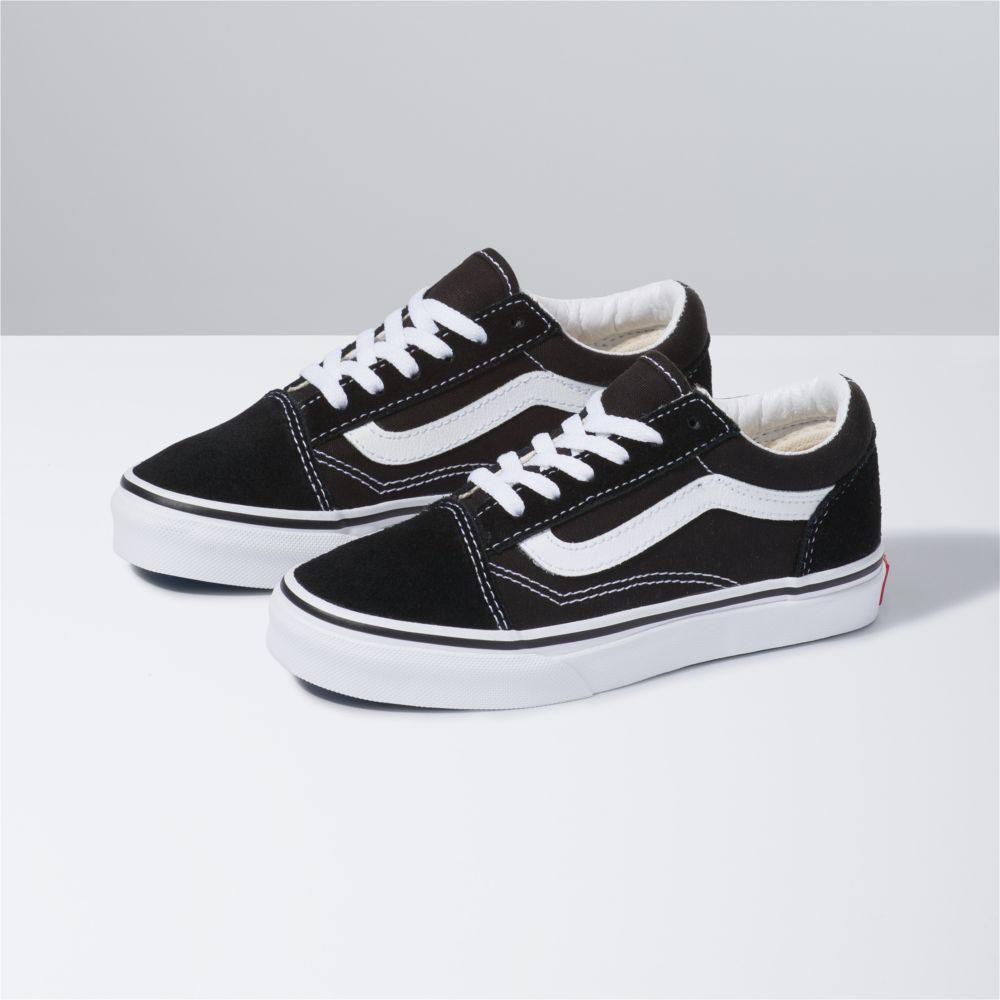 Vans Old Skool Classic Barn Svarta | 74310LWCM