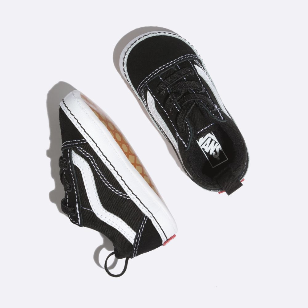 Vans Old Skool Classic Barn Svarta Vita | 06548REBG