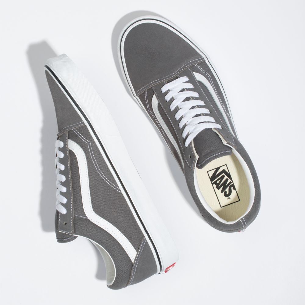 Vans Old Skool Classic Dam Blå Grå Vita | 05329JICW