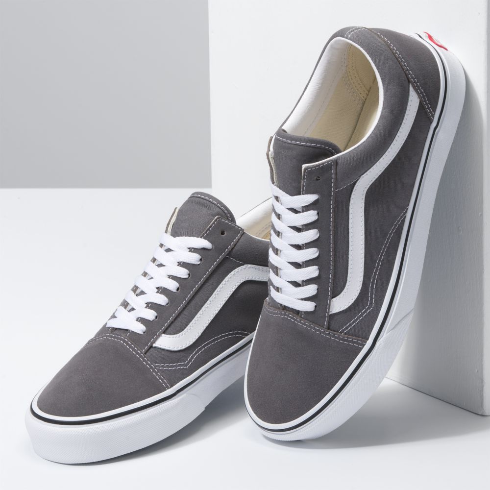 Vans Old Skool Classic Dam Blå Grå Vita | 05329JICW