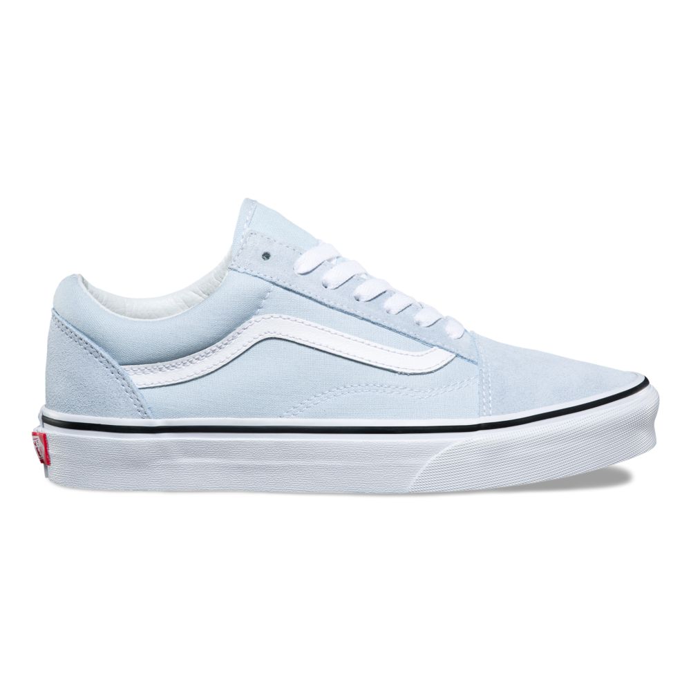 Vans Old Skool Classic Dam Blå Vita | 67028RMXB