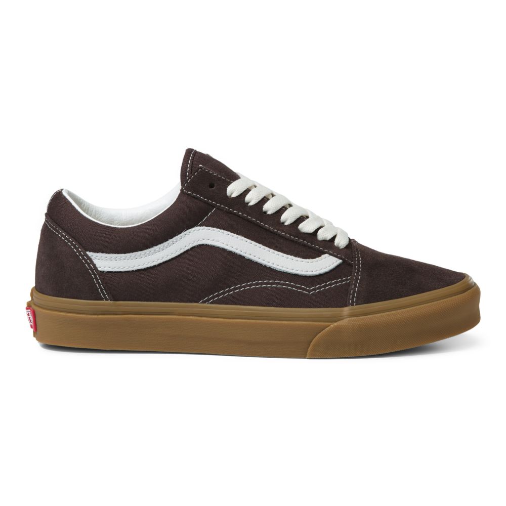 Vans Old Skool Classic Dam Choklad | 03587TYCU