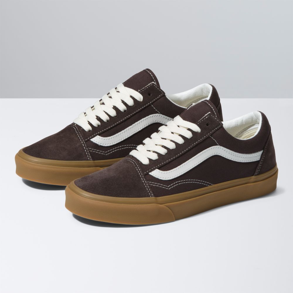 Vans Old Skool Classic Dam Choklad | 03587TYCU