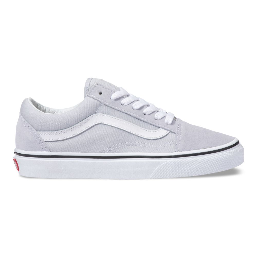 Vans Old Skool Classic Dam Grå Vita | 94506KVIY