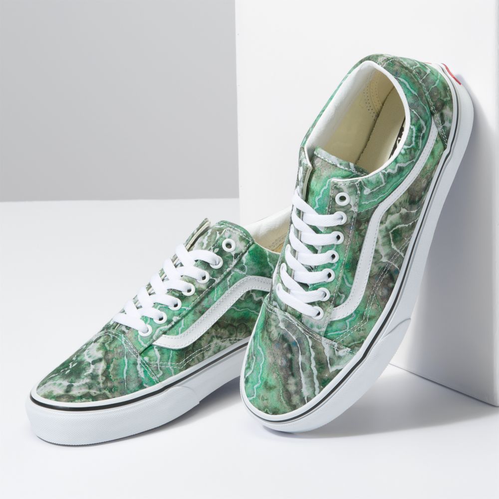 Vans Old Skool Classic Dam Gröna | 36421WXYE