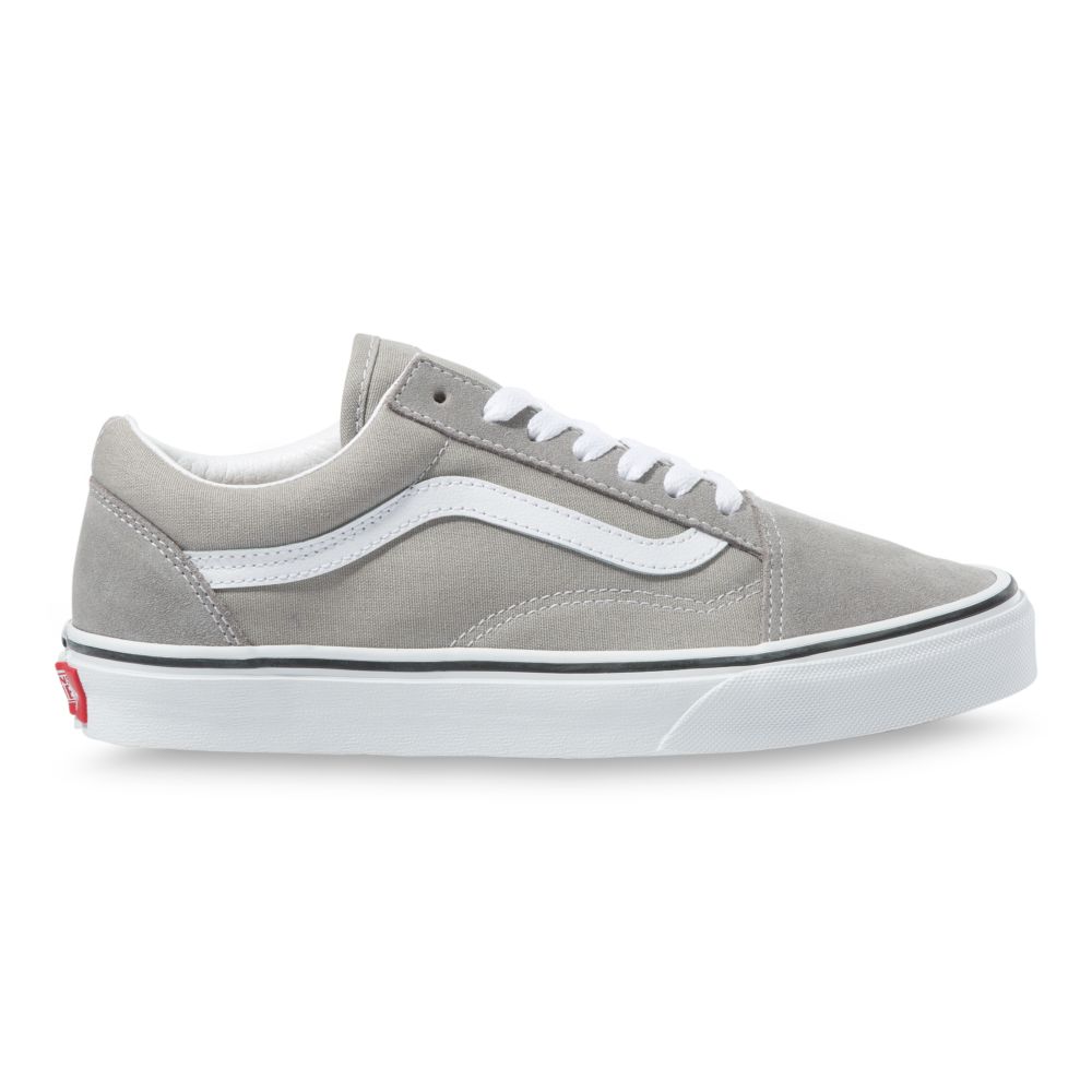 Vans Old Skool Classic Dam Mörkgrå Vita | 49108UQRY