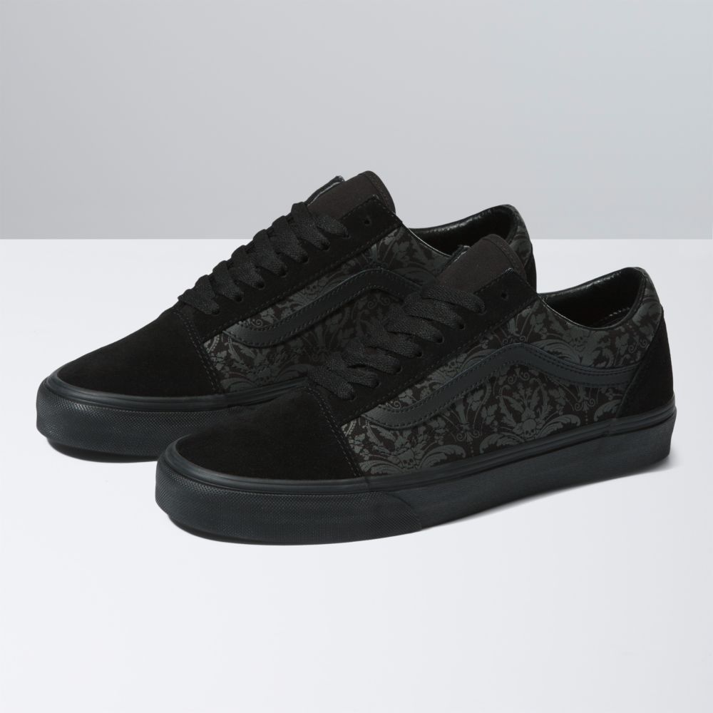 Vans Old Skool Classic Dam Svarta | 36547LGVH