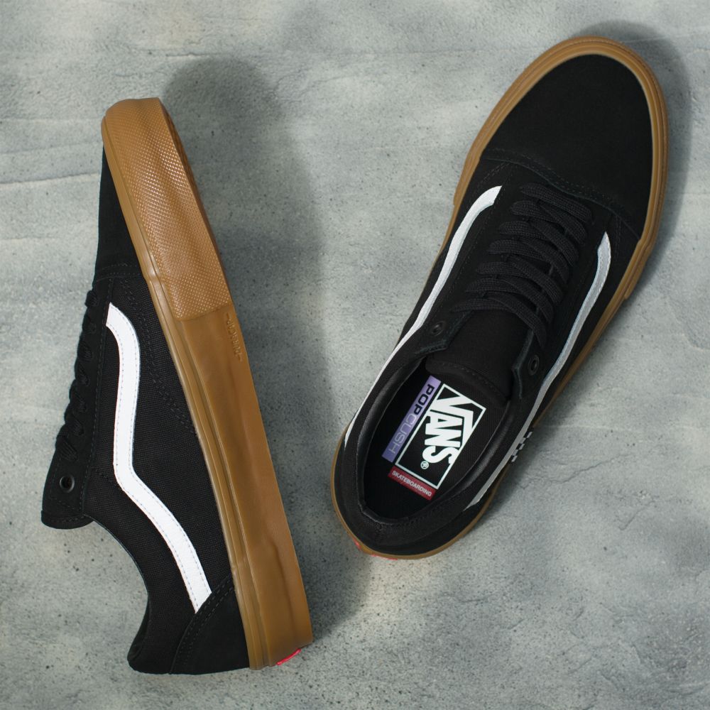 Vans Old Skool Classic Dam Svarta | 87621UEWP