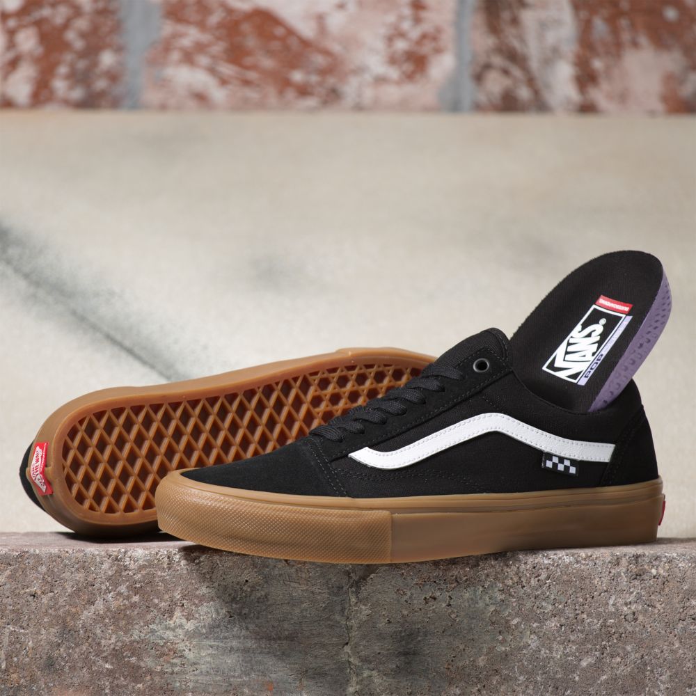 Vans Old Skool Classic Dam Svarta | 87621UEWP