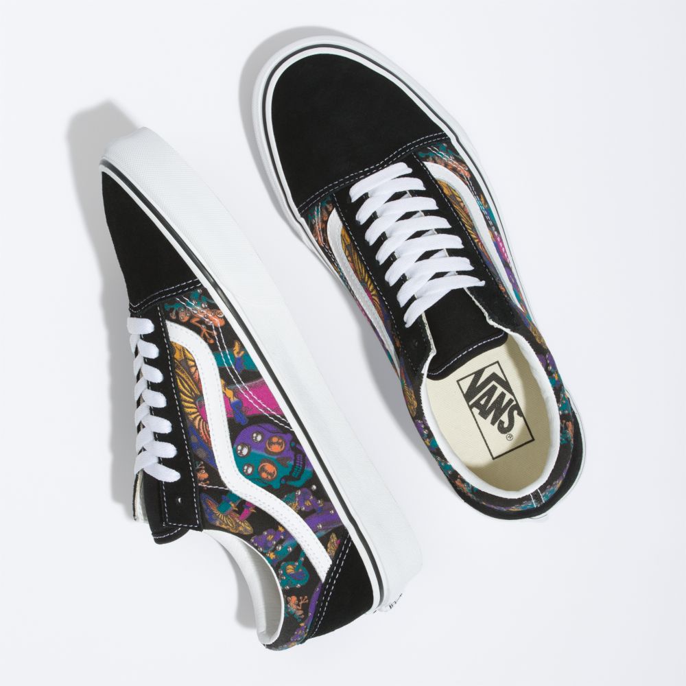 Vans Old Skool Classic Dam Svarta Olika Färger | 29460SOLW