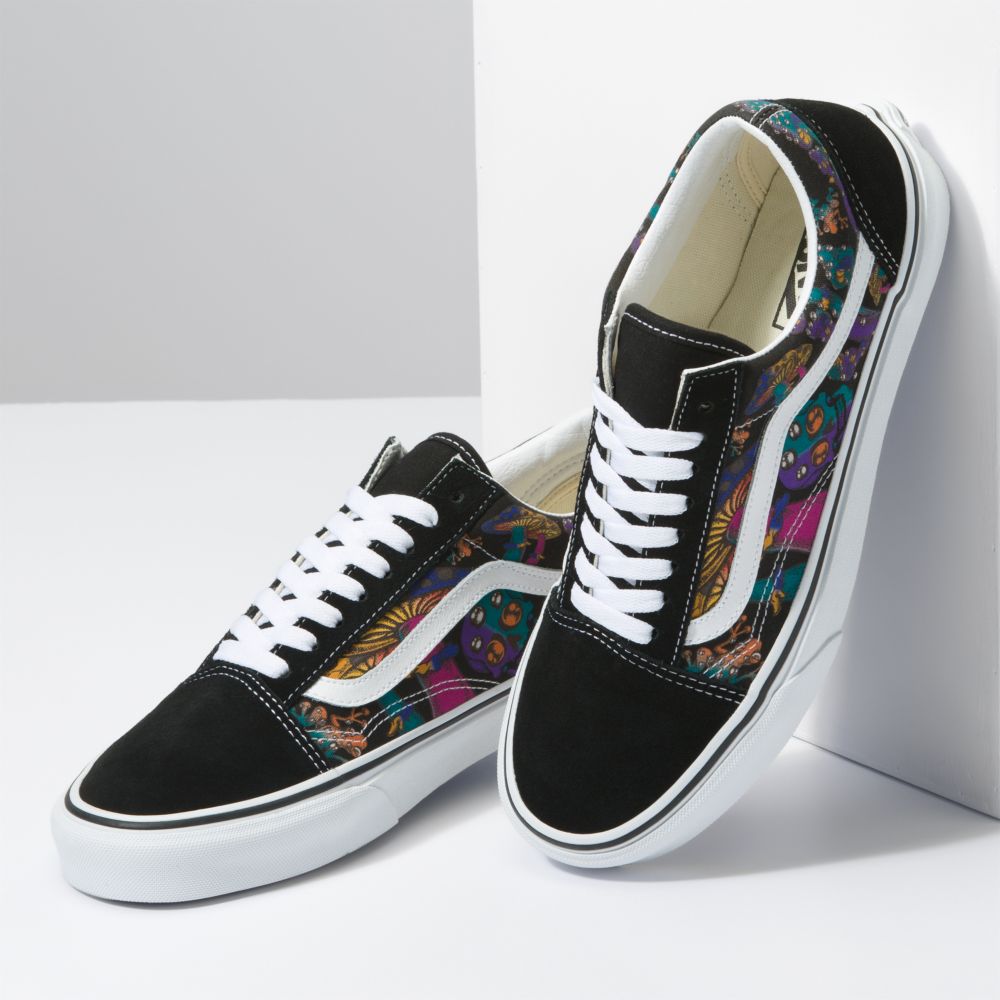 Vans Old Skool Classic Dam Svarta Olika Färger | 29460SOLW