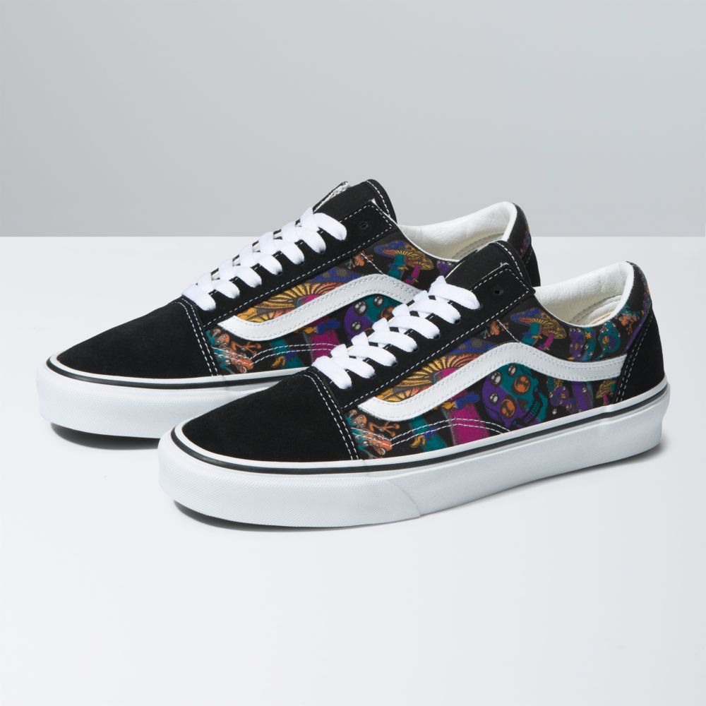 Vans Old Skool Classic Dam Svarta Olika Färger | 29460SOLW