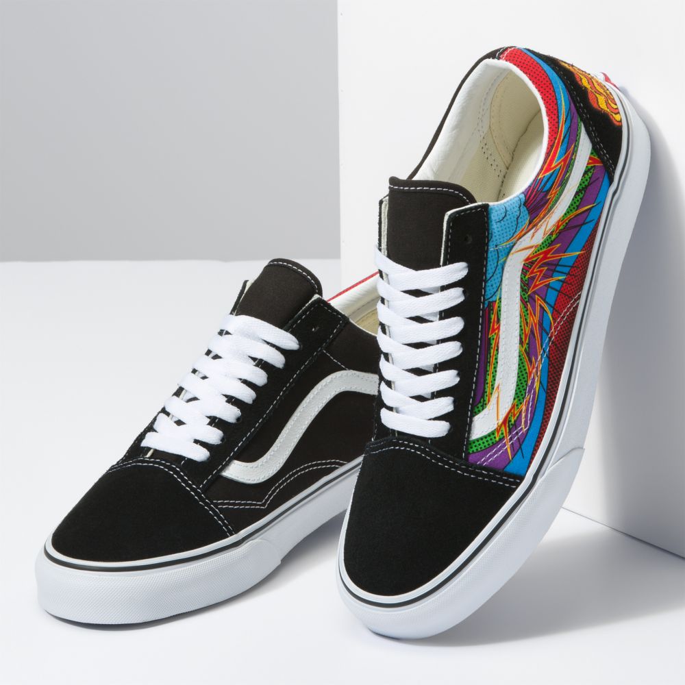 Vans Old Skool Classic Dam Svarta Olika Färger | 70931LZNB